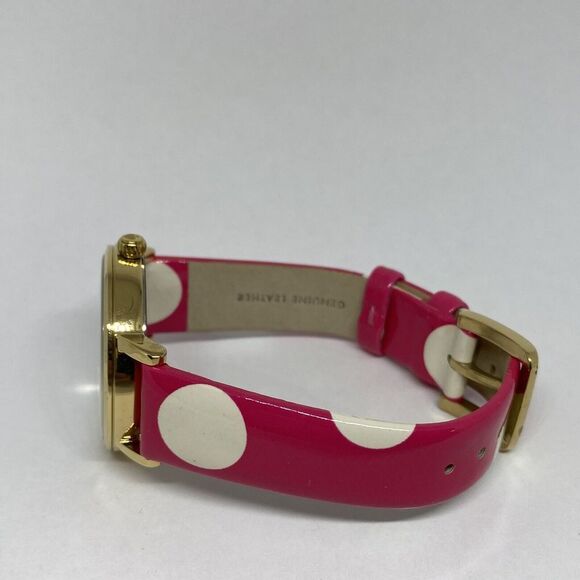 Kate Spade New York 0224 Women Pink Leather Analog Dial Quartz Wrist Watch MP591 - Picture 9 of 12